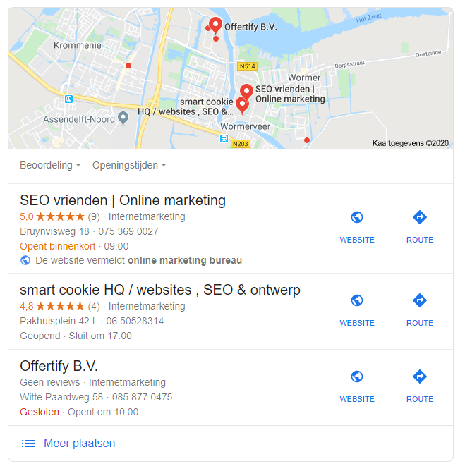 Google Mijn Bedrijf