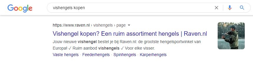 Vishengels Kopen Resultaat Raven